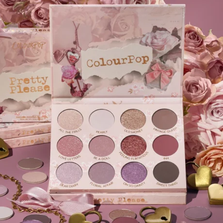 Colourpop Pretty Please šešėlių paletė