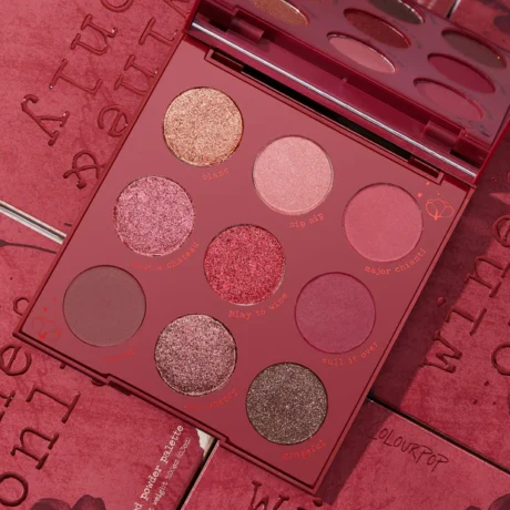 Colourpop Wine & Only šešėlių paletė